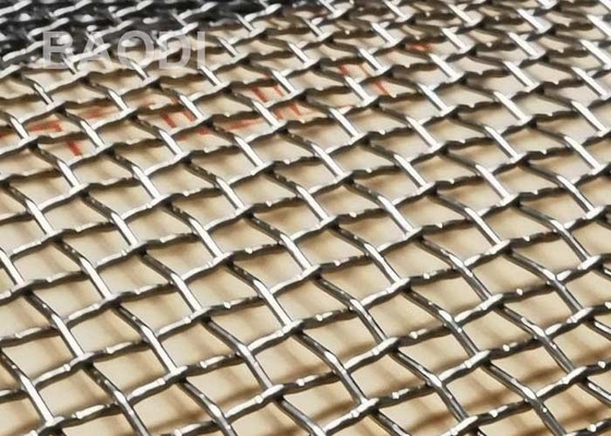 Leinwandbindungs-Breiten-1.5m quetschverbundener Draht Mesh Woven Panels