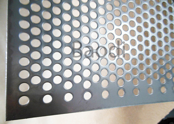 Rundes Loch-perforiertes Stahlblech 1m x 2m für chemisches Filtersieb
