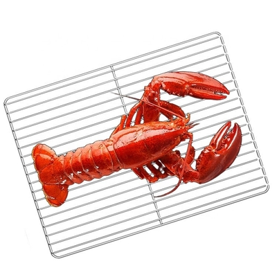 Meshes Ultimate Kocherfahrung Langlebiger Edelstahl Grilltray für Outdoor-Abenteuer