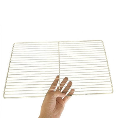 Außenkohle Grills Vielseitiges Kochnetz Langlebiges Edelstahl Grillnetz Kompatibel mit runden oder rechteckigen Grills