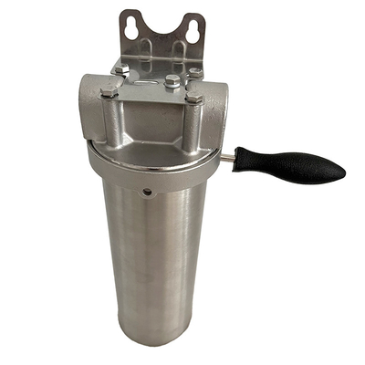 Wasserfiltergehäuse aus Edelstahl für Wohn- und Gewerbezwecke NPT/BSPT/BSP