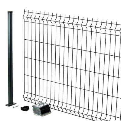 Höchste Privatsphäre im Garten Sport Zaun mit 3D-Dreieck und Mesh Größe 50*200/ 55*200mm