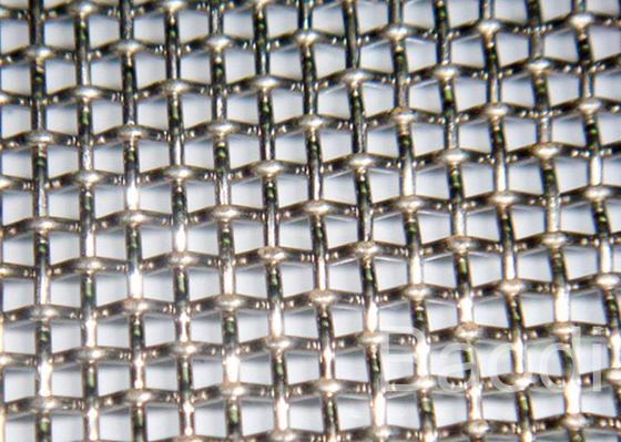 Rostfreier quetschverbundener Maschendraht der Gebäude-Zierblende-1.6mm