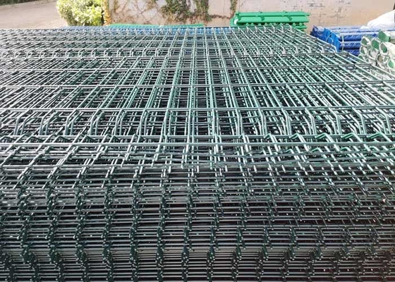 6ft Garten-Draht-Mesh Fence Pvc Coating Welded-Eisen-quadratisches Loch
