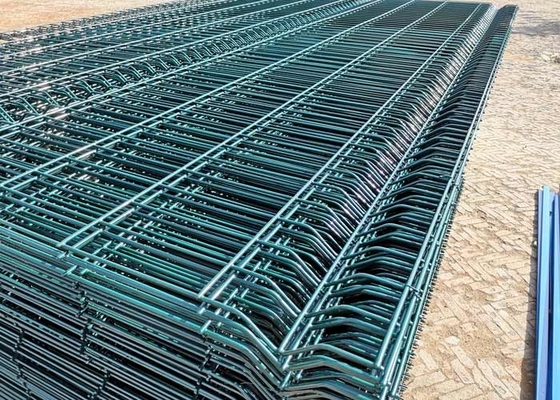 Rostschutz-50x150mm Draht Mesh Security Fence Pvc Coated schweißte Gitter