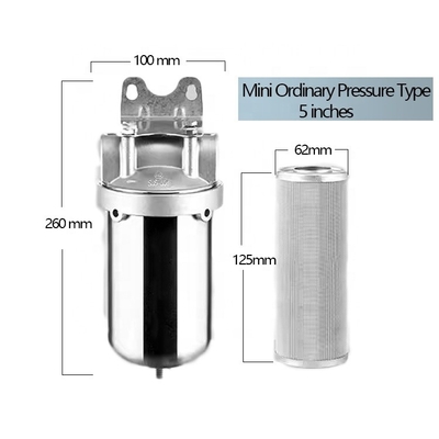 Wasserfilter aus Edelstahl