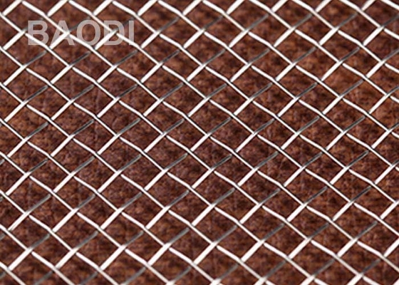 Stahl des Bergbau-Schirm-304L quetschverband Draht Mesh Square Woven