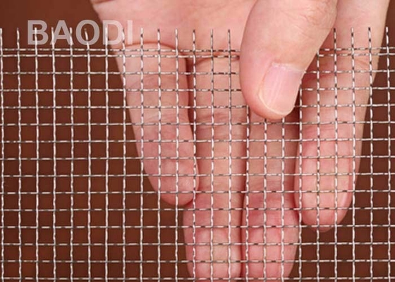 Leinwandbindungs-Breiten-1.5m quetschverbundener Draht Mesh Woven Panels
