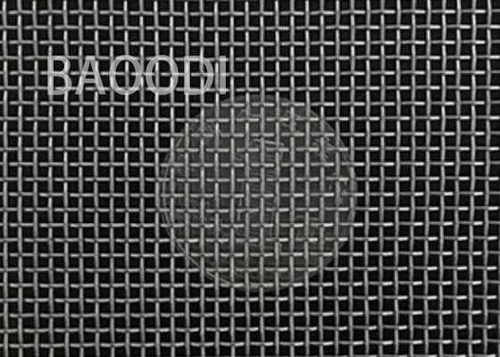 1 Zoll quetschverbundener Draht Mesh Woven Square Acid Resistant