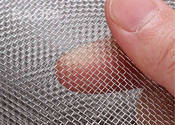 Aluminiumbau 0.4mm quetschverbundener Mesh Plain Weaving Alkali Resistant