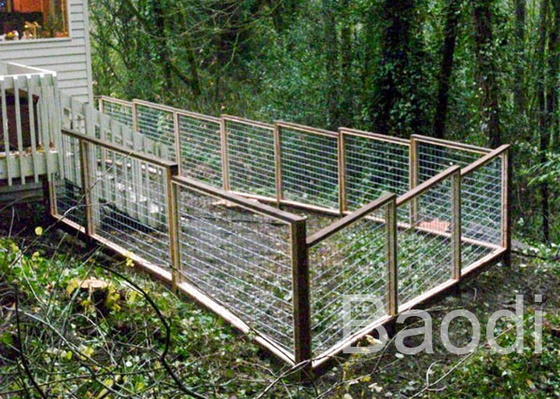 5' hoch Schwein-Maschendraht täfelt heißes eingetauchtes galvanisiertes geschweißtes Messgerät des Muster-4