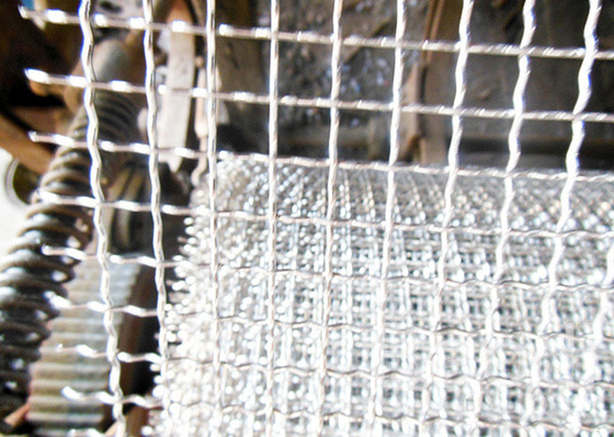Quadratisches Aluminium quetschverband Maschendraht 1/2“ X 0,063&quot; für Architektur/Bau