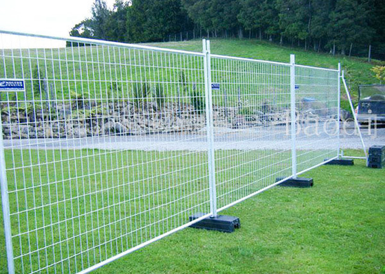 Entfernbares galvanisiertes vorübergehendes Ereignis, das mit rundem Rahmen/geschweißter Masche ficht