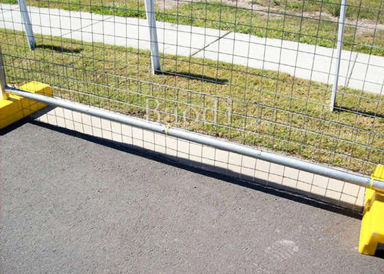 Zink beschichteter geschweißter vorübergehender Maschen-Zaun für spezielle Ereignisse im Freien 1.8m x 2.4m