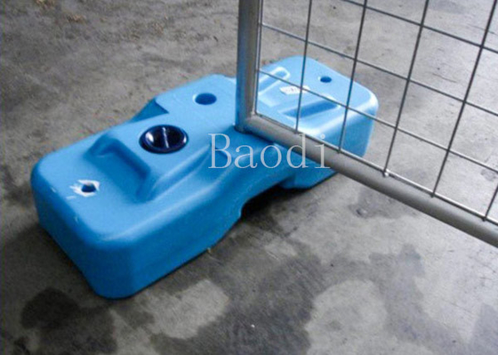 Flexibles 60 x 150mm vorübergehender Maschen-Zaun galvanisiertes Kohlenstoff-Eisen für Parkplätze