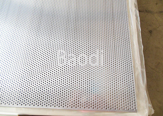6mm rundes Loch-perforiertes Stahlblatt, 316L durchlöcherte Flussstahl-Blatt