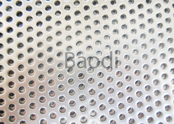 Architekturschirm-perforiertes Aluminiumstahlblech mit rundem Loch-Muster