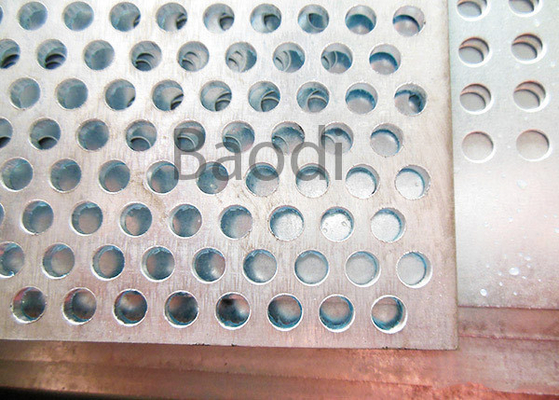 Kohlenstoffstahl-Metallperforierte Platten-rundes Loch, perforierte Edelstahl-Platte