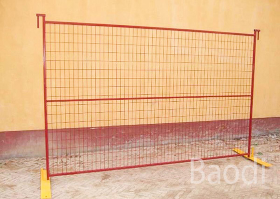 Galvanisierte tragbare Zaun-Platten, freie stehende Massenkontrolle-Barrikaden