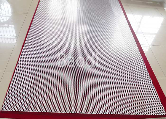Dekoratives rundes Loch-perforiertes Aluminiumstahlblech für Architektur