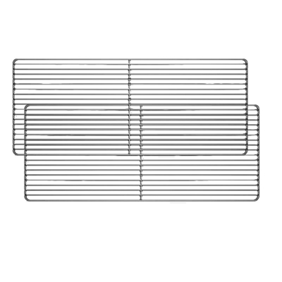 Holzkohle Grill Carbon Typ Schwerlast Grillregal mit anpassbaren Edelstahl Grillgittern und 2,5 mm Innendraht