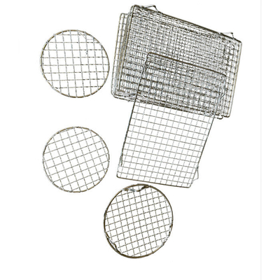 Stilvolles und praktisches Grillzubehör Verbessern Sie Ihr Grill-Erlebnis mit Metallgrillnetz in rechteckiger Form