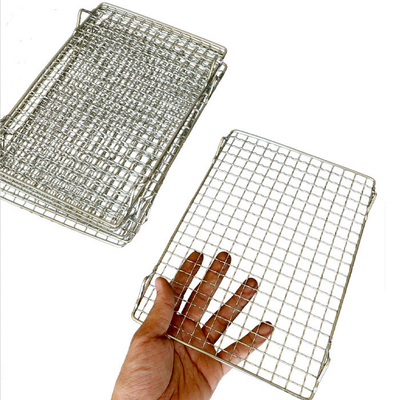 Meshes Zubehör Typ Portable Edelstahl Grillregal wasserdicht und perfekt für Outdoor-Bäckerei Abenteuer