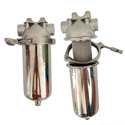 SS304 Rohrleitung Filtergehäuse 3/4" BSPT Umweltschutzfähig für anspruchsvolle Filtrationsanforderungen
