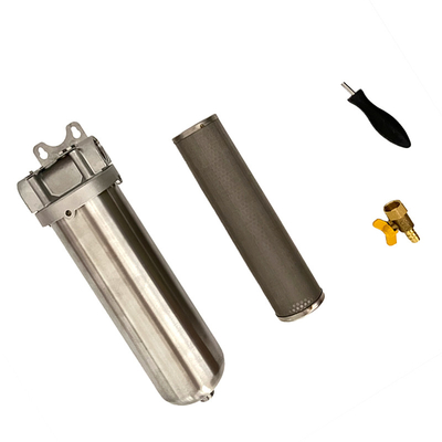 Polierter DEF-Filtergehäuse Eingang/Ausgang 1/2" / 3/4" / 1" für die universelle Anpassung an verschiedene Dieselfahrzeuge und Ausrüstung