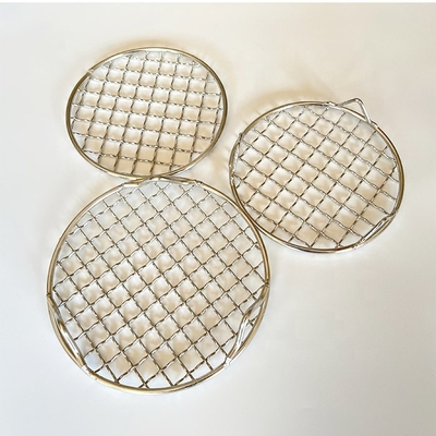 Freigestellte Schwerlastgrillen aus Edelstahl Barbecue Wire Mesh für Veranstaltungen im Freien Zubehör-Typ Meshes