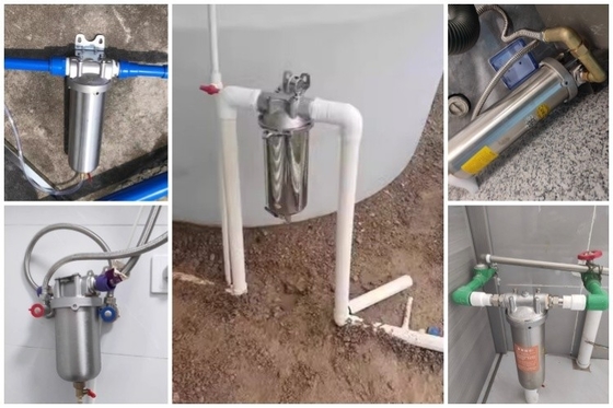 Filter aus nichtelektrischem Edelstahl für den universellen Wasserfilter NPT/BSPT/BSP-Schnur Standard-Wasservorfiltration am besten