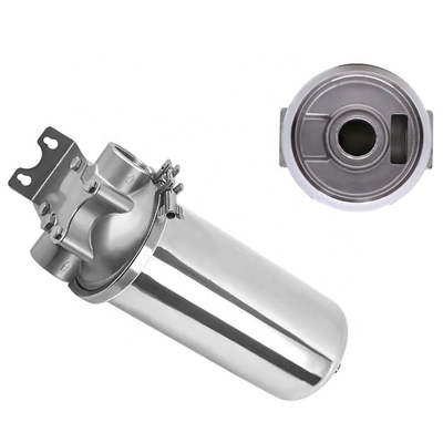 Zuverlässige Filtration garantiert Edelstahlgehäuse Filter mit 10 Bar Druck Englisch Betriebssprache