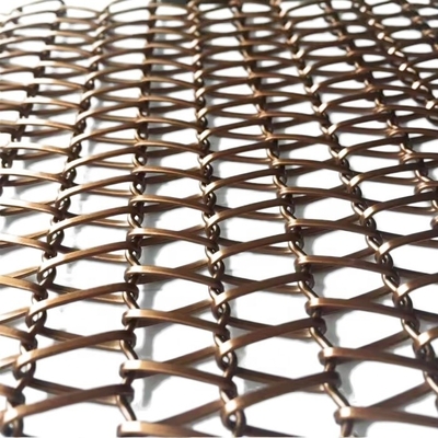 Gewebte Metallgitter Trennwände Kreuzstange Durchmesser 1,5 mm Offene Fläche 69,6% Die ultimative Lösung für die Schaffung moderner Räume