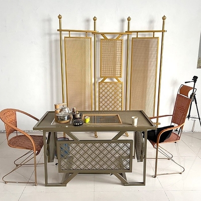 Funktionale Räume Gebäude Wand Ornamental Metallnetzgitter mit kundenspezifischer Längenbiegung Service