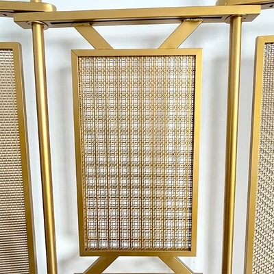 Funktionale Räume Gebäude Wand Ornamental Metallnetzgitter mit kundenspezifischer Längenbiegung Service