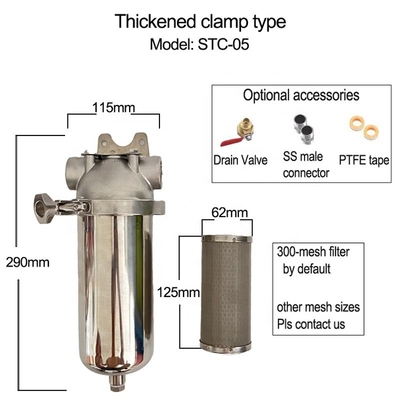 Sauberes Wasser pro Tropfen Filtrationssystem aus Edelstahl mit umweltfreundlichem Design und einer Wasserdurchflussrate von 6000 L/h