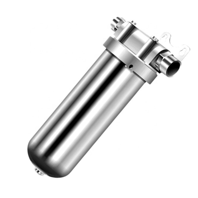Modularer Vorfilter aus Edelstahl mit Durchfluss 10" Filterpatrone Länge für SS304/SS316 und gewöhnliche Druckart
