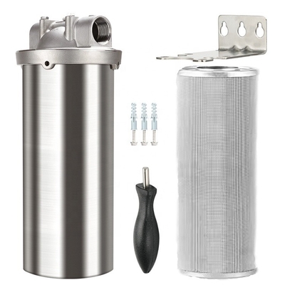 Wohnwasserfiltrationssysteme 5&quot; Modularer Vorfiltergehäuse aus Edelstahl mit 3D-Druck
