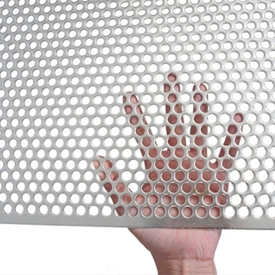 Schneidedienst Aluminium Außenwand Dekorationsplatte Perforierten Metallblechen Anpassbar