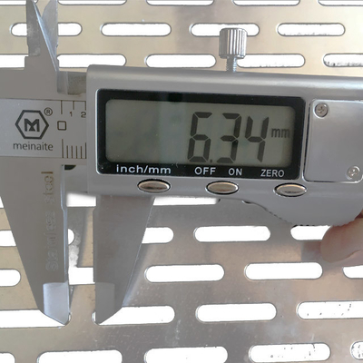 Schneidedienst Aluminium Außenwand Dekorationsplatte Perforierten Metallblechen Anpassbar