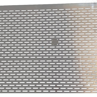 Schneidedienst Aluminium Außenwand Dekorationsplatte Perforierten Metallblechen Anpassbar