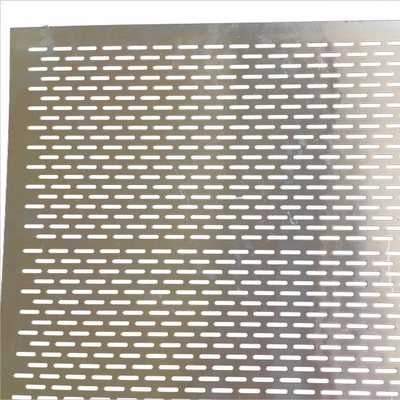 Perforierte Technik Außen rundes Bohrloch Metallblech perfekt für Gebäudebildschirm