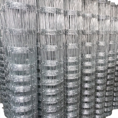 Unbesiegbare Viehkontrolle Galvanisiertes Drahtnetz Viehzaun mit Metallrahmen und 10/15/20/25cm vertikalen Draht Abstand