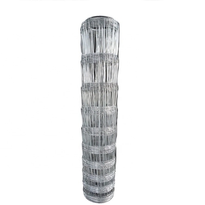 Unbesiegbare Viehkontrolle Galvanisiertes Drahtnetz Viehzaun mit Metallrahmen und 10/15/20/25cm vertikalen Draht Abstand