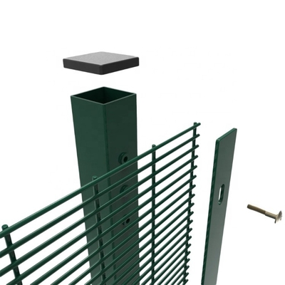 Anti-Cut Galvanized 358 Wire Mesh Fence Panels Dauerhafte und Manipulationssichere Lösung für Industrie- und Gewerbeanlagen