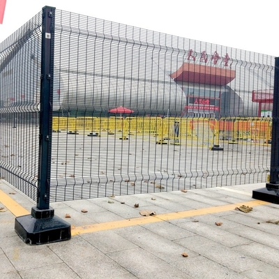 Anti-Cut Galvanized 358 Wire Mesh Fence Panels Dauerhafte und Manipulationssichere Lösung für Industrie- und Gewerbeanlagen