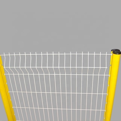 PVC-beschichtetes schweres 3D-Metalldrahtzaun Bauernfreundliche Sicherheit mit Anti-Klettern-Design und 4/ 4.5/ 5mm Drahtdurchmesser