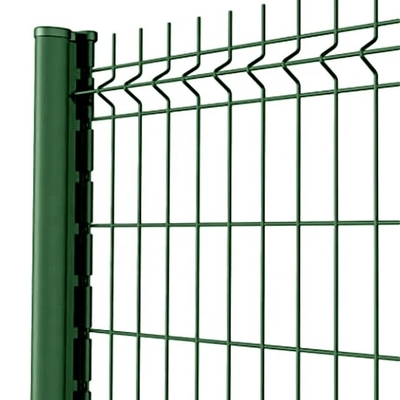 PVC-beschichtetes schweres 3D-Metalldrahtzaun Bauernfreundliche Sicherheit mit Anti-Klettern-Design und 4/ 4.5/ 5mm Drahtdurchmesser