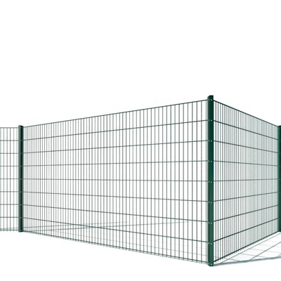 Maschengröße 50*200/55*200mm PVC-beschichteter Rahmen Kurvige galvanisierte 3D-Zaunplatten für innovative Umgebungen und schicke Landschaften