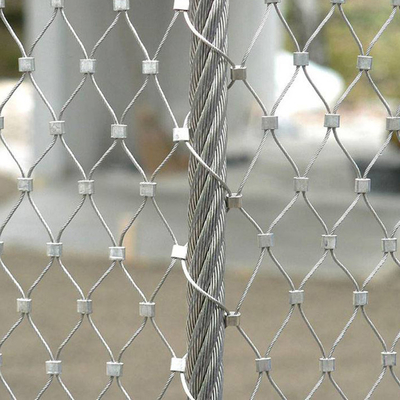 Drahtdurchmesser 1,2 mm bis 4 mm Handelssicherheit 304 Edelstahlnetz zum Schutz